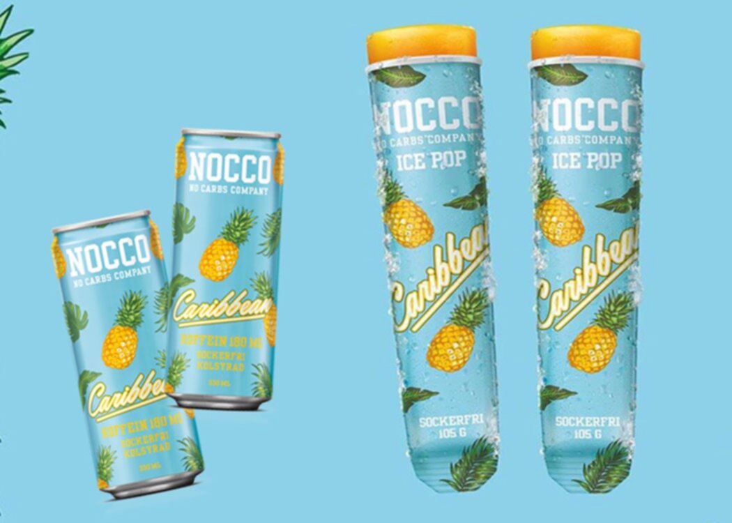 Bästa glassnyheten - NOCCO lanserar isglass med ananassmak!