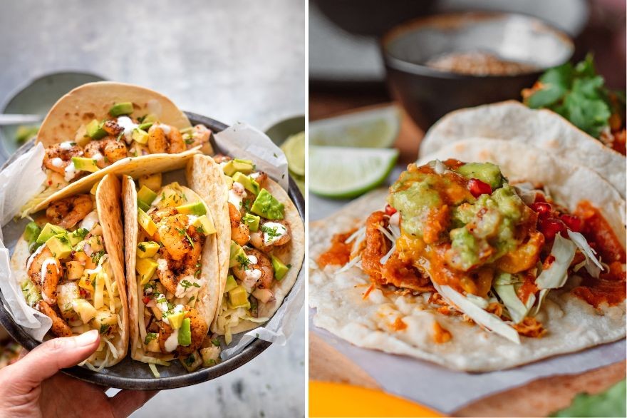 Tips på goda grejer att ha i tacos: Kött, grönsaker, såser och andra tillbehör