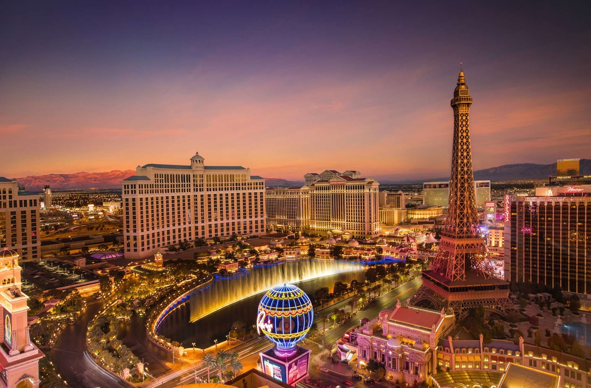 6 berömda modeshower i Las Vegas