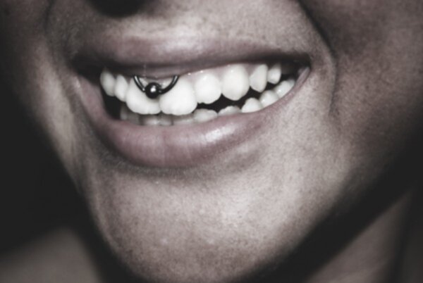 small smiley piercing. cute smiley piercing. what is