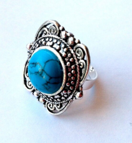 ring med turkos sten ring med turkos sten