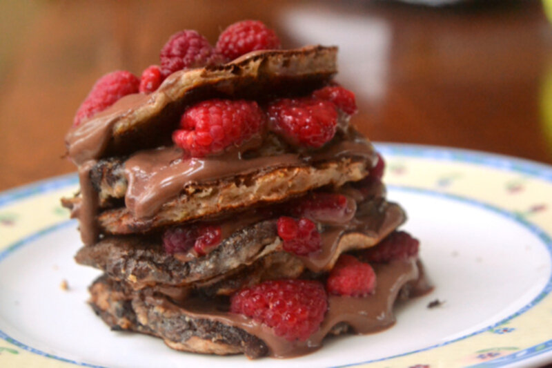 pannkakor med proteinpulver